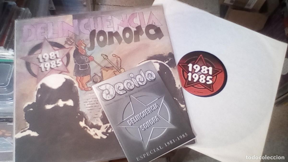 Discos de vinilo: Delincuencia Sonora &ndash; 1981-1985 - Foto 1