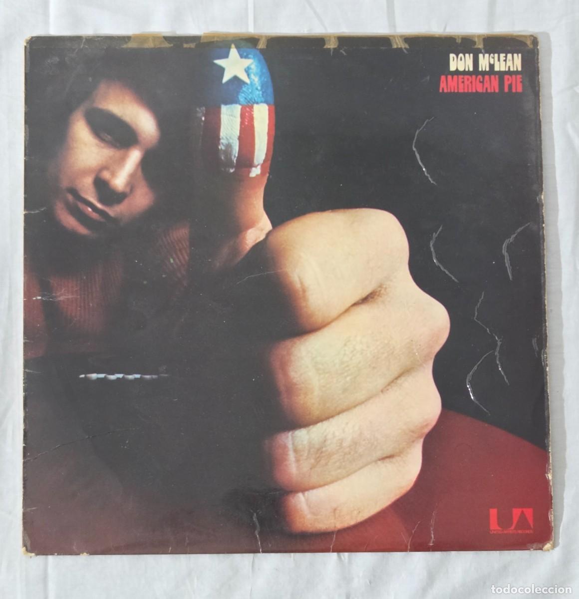 Discos de vinilo: LP Vinilo Don McLean, American Pie - Foto 1