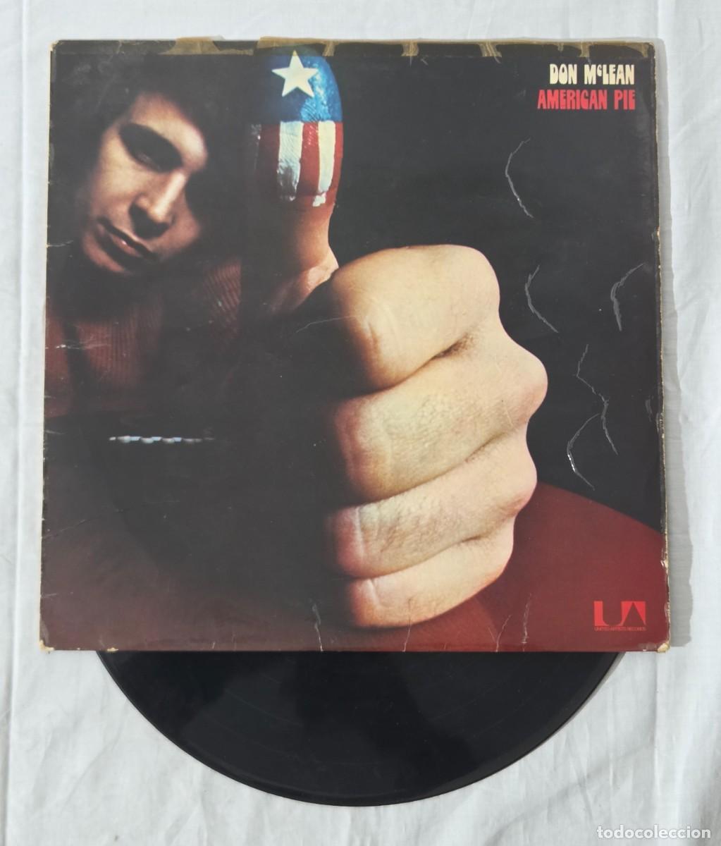 Discos de vinilo: LP Vinilo Don McLean, American Pie - Foto 4