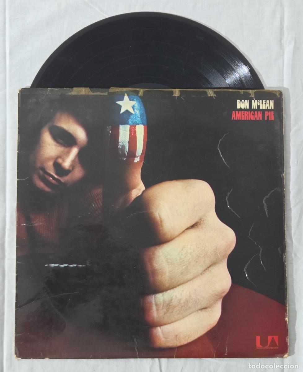 Discos de vinilo: LP Vinilo Don McLean, American Pie - Foto 5