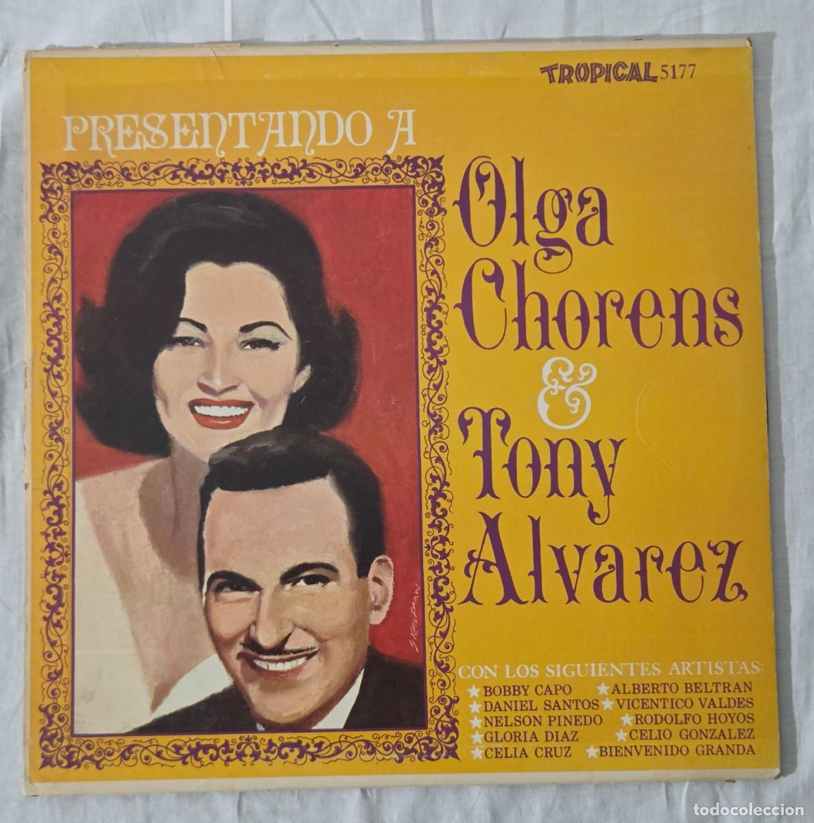 Discos de vinilo: LP Vinilo Presentando a Olga Chorens & Tony Alvarez - Foto 1