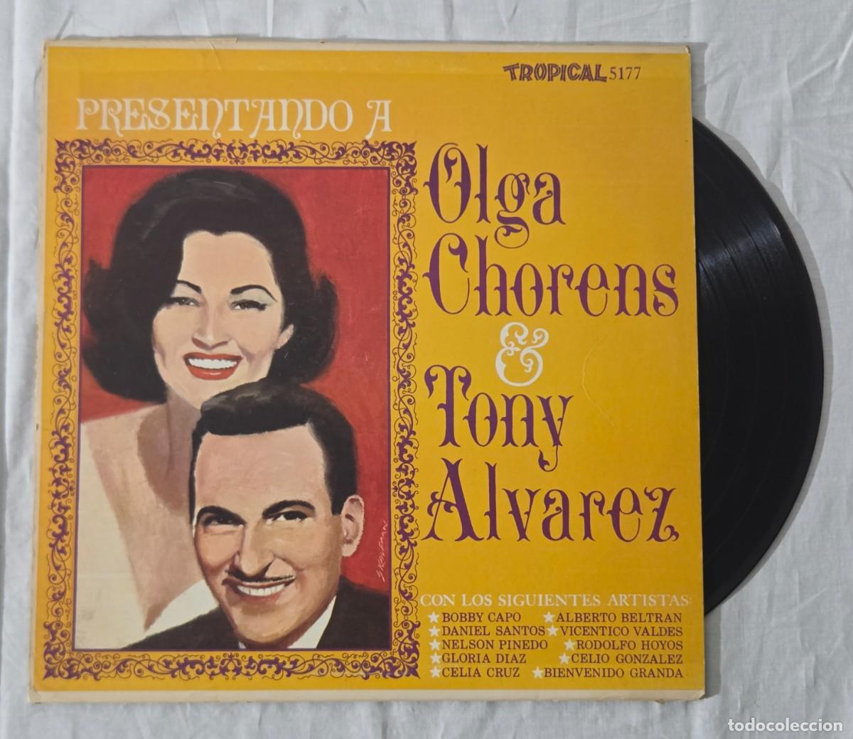 Discos de vinilo: LP Vinilo Presentando a Olga Chorens & Tony Alvarez - Foto 4