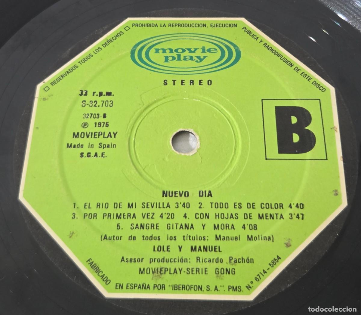 Discos de vinilo: LP Vinilo Lole y Manuel, 1975 - Foto 7