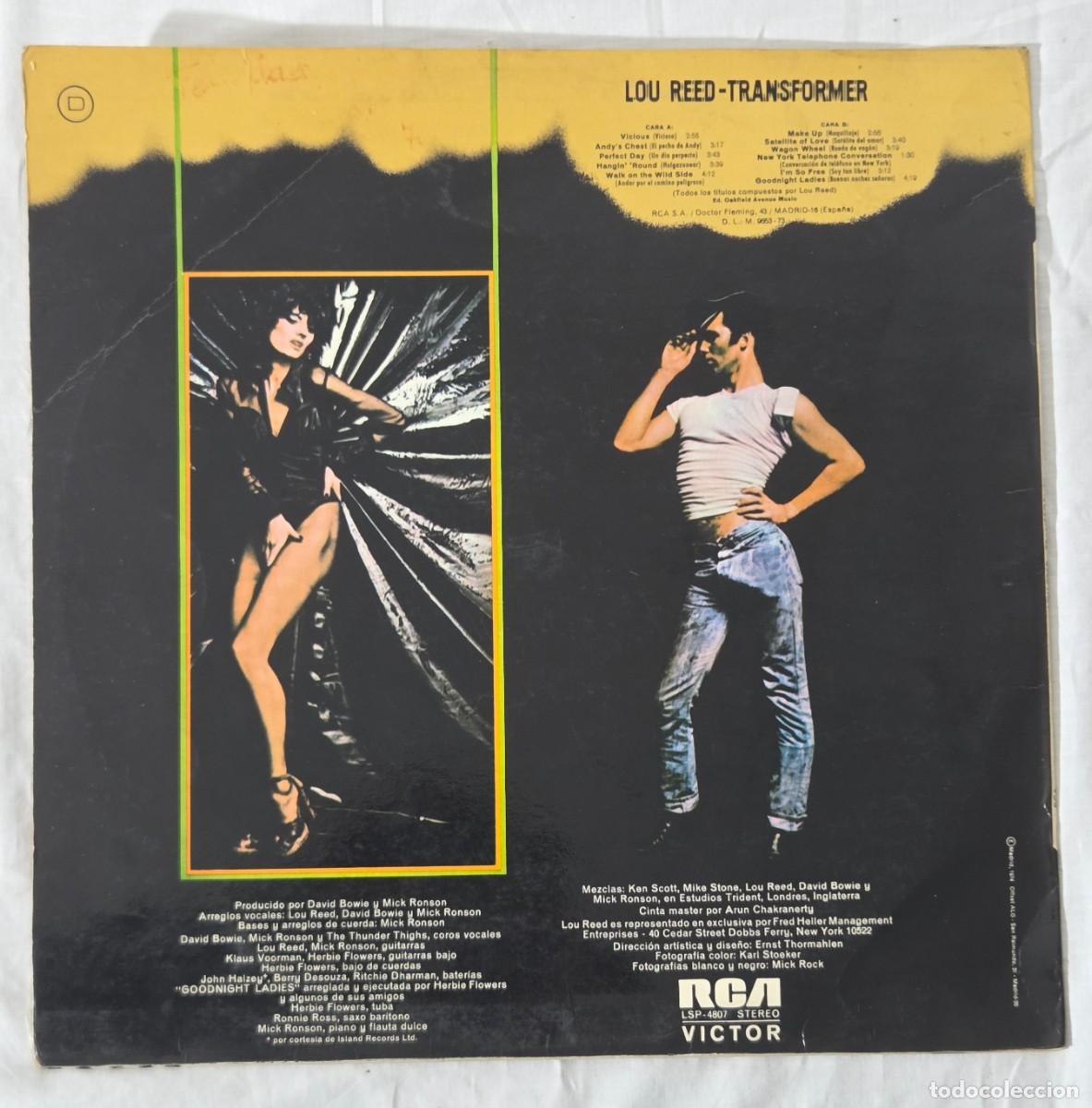 Discos de vinilo: 2 LP Vinilo Lou Reed, Live, Transformer - Foto 4