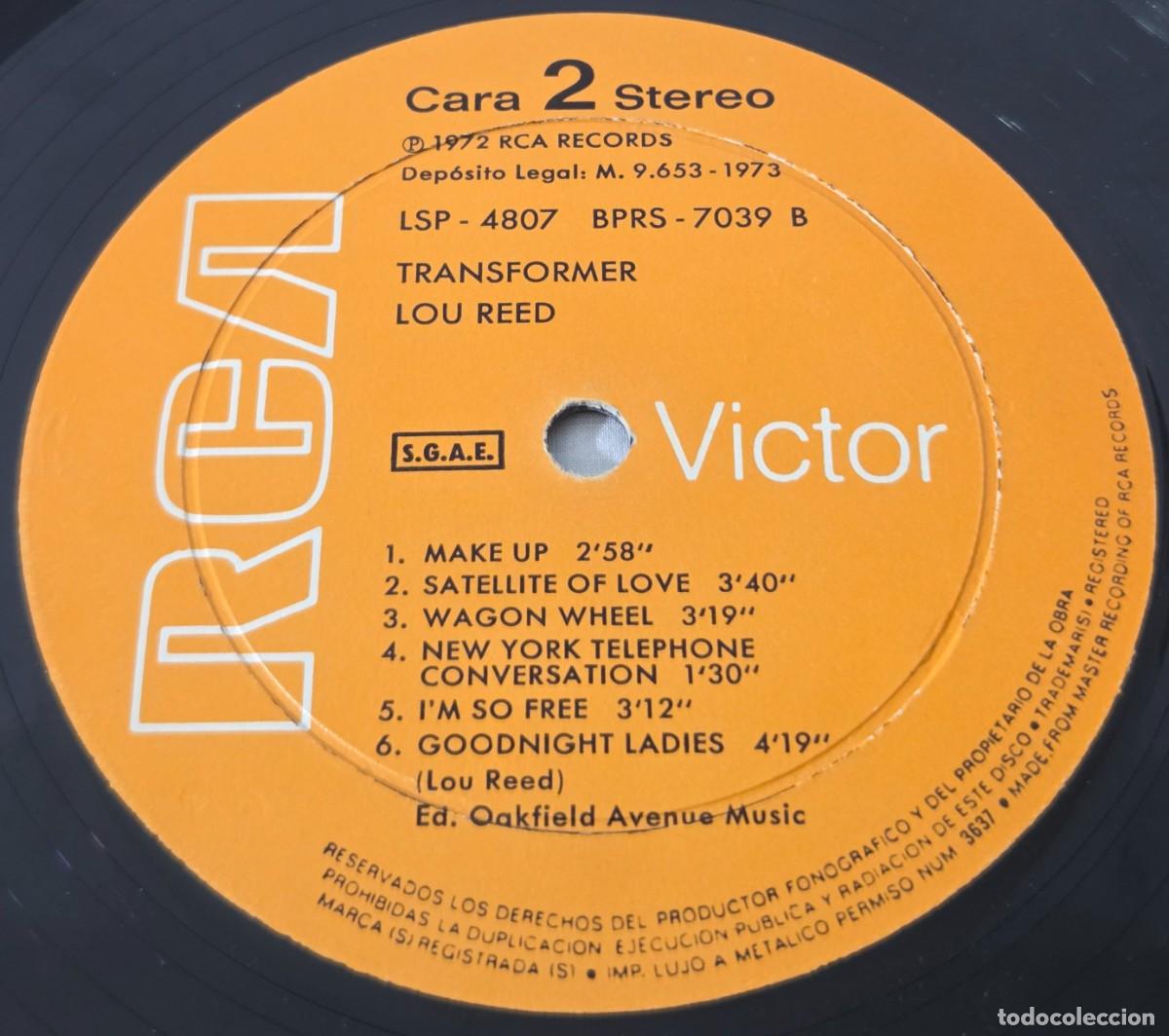 Discos de vinilo: 2 LP Vinilo Lou Reed, Live, Transformer - Foto 7