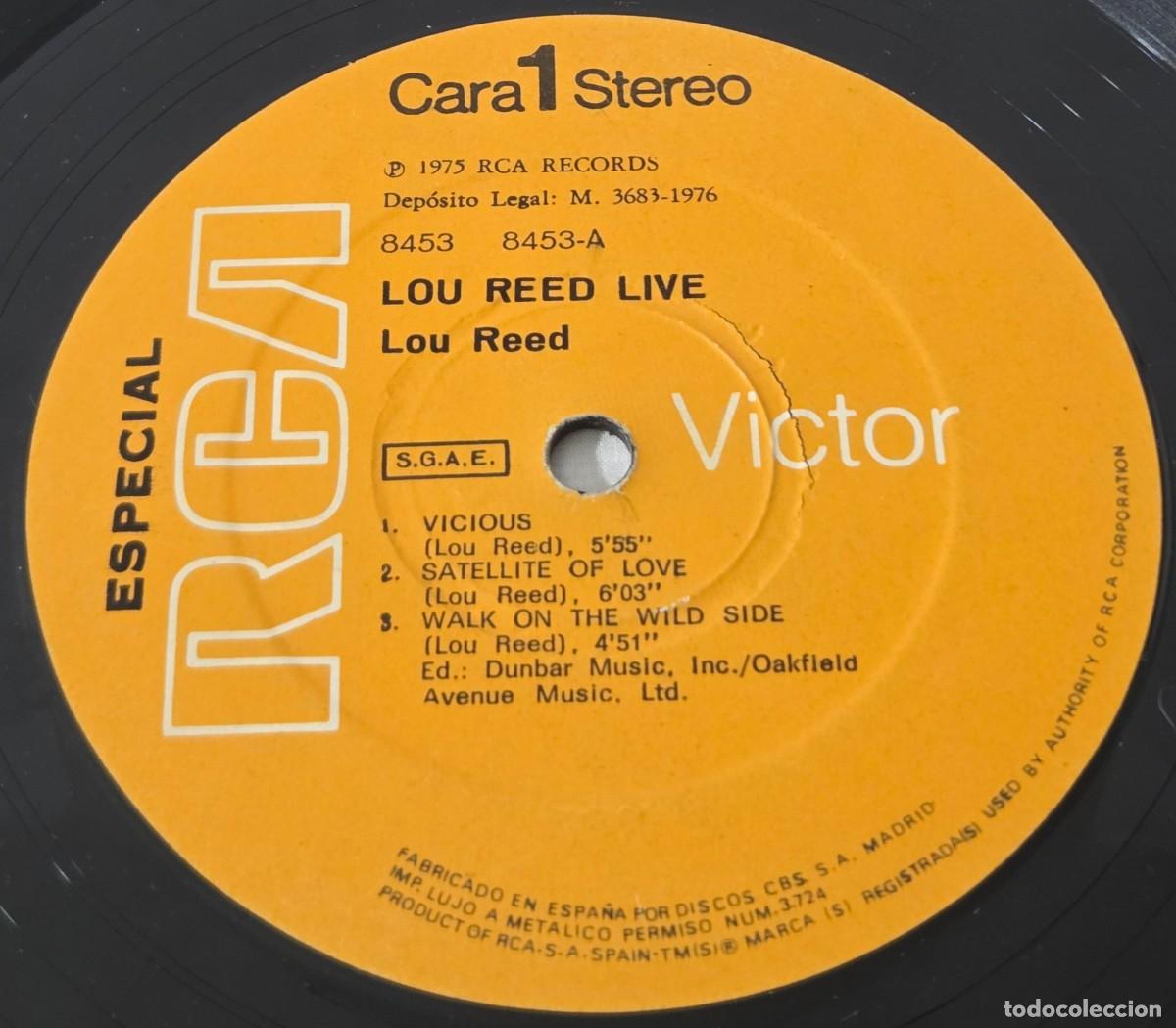 Discos de vinilo: 2 LP Vinilo Lou Reed, Live, Transformer - Foto 12