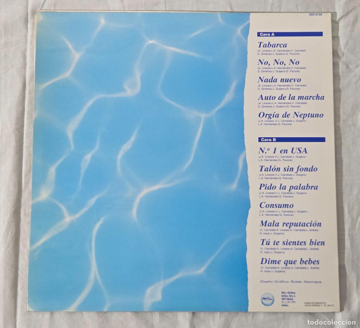 Discos de vinilo: LP Vinilo Mediterraneo, Sus exitos, 1991 - Foto 3