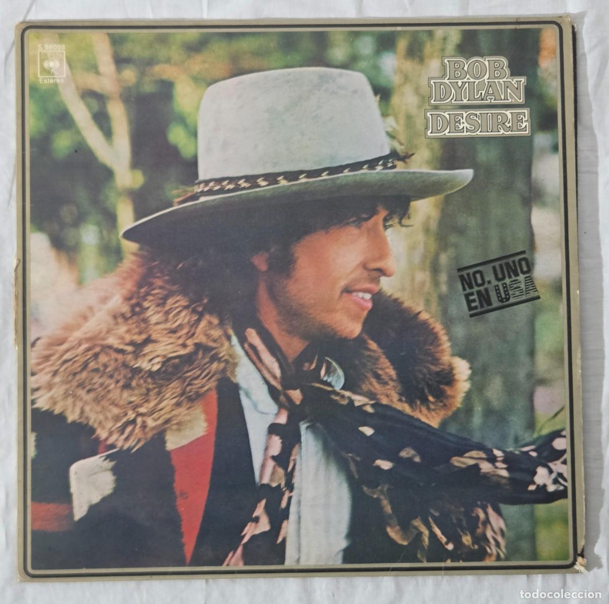 Discos de vinilo: LP Vinilo Bob Dylan, Desire, 1976 - Foto 1
