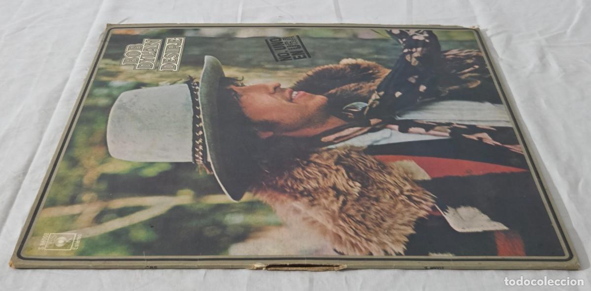 Discos de vinilo: LP Vinilo Bob Dylan, Desire, 1976 - Foto 2