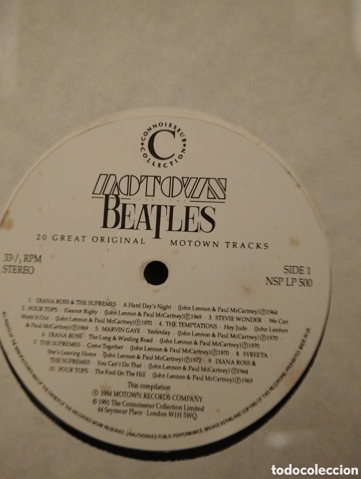 Discos de vinilo: MOTOW SINGS THE BEATLES - Foto 4