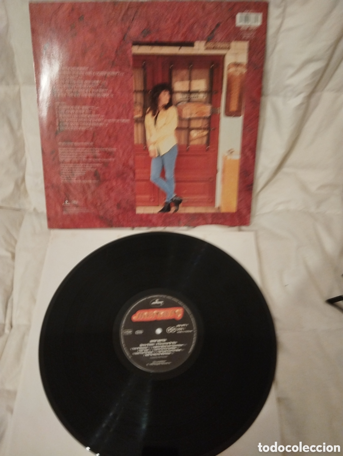 Discos de vinilo: KATHY MATTEA , UNTOLD STORIS 1990 - Foto 3