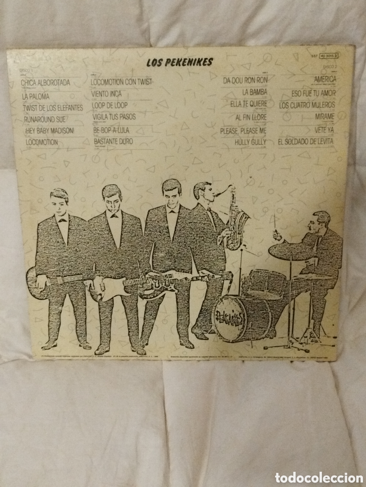 Discos de vinilo: LOS PEKENIKES/LA DECADA PRODIGIOSA - Foto 3