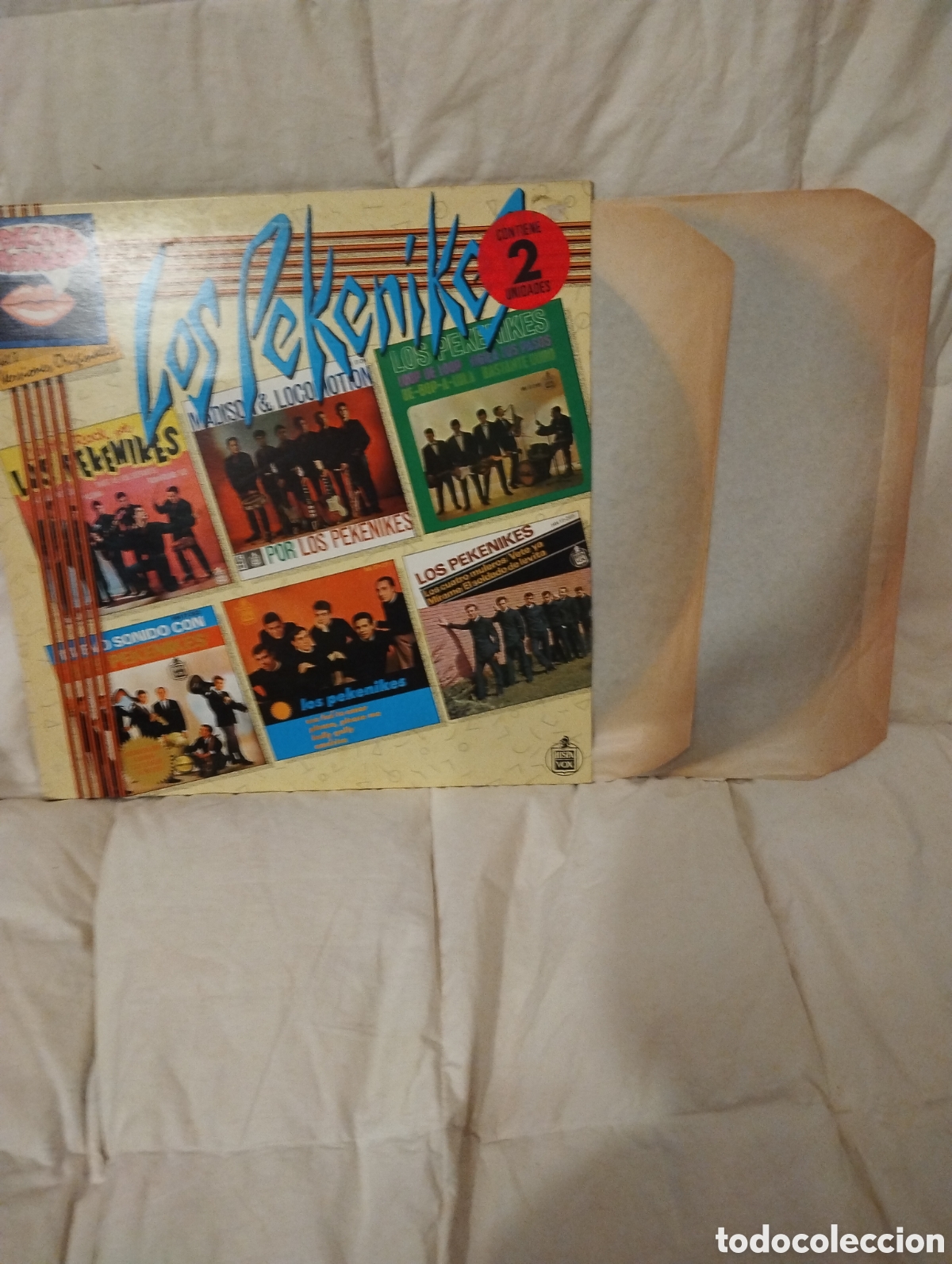 Discos de vinilo: LOS PEKENIKES/LA DECADA PRODIGIOSA - Foto 4