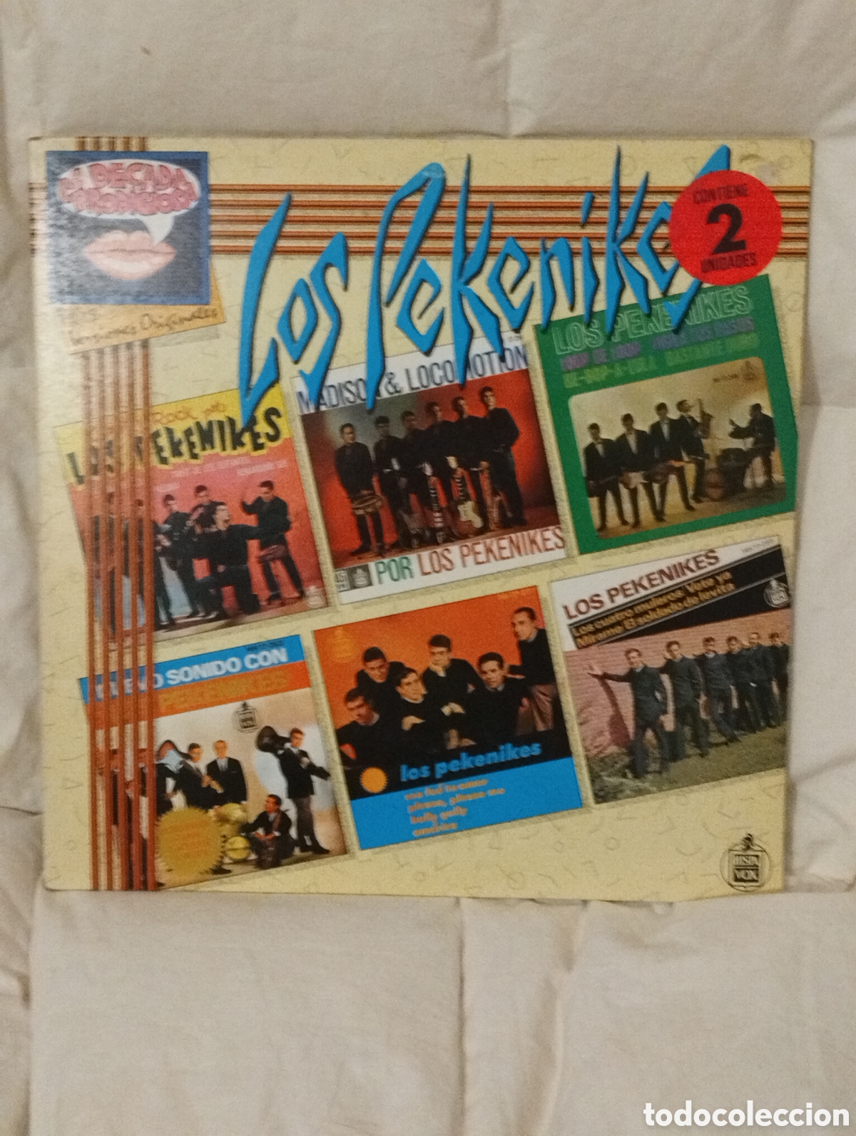 Discos de vinilo: LOS PEKENIKES/LA DECADA PRODIGIOSA - Foto 1