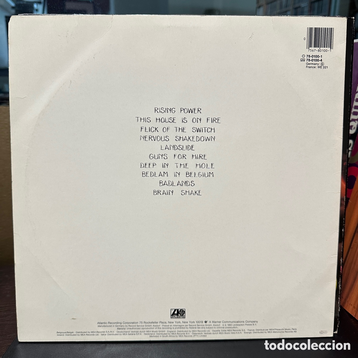 Discos de vinilo: AC/DC - Flick Of The Switch (LP) - Foto 2