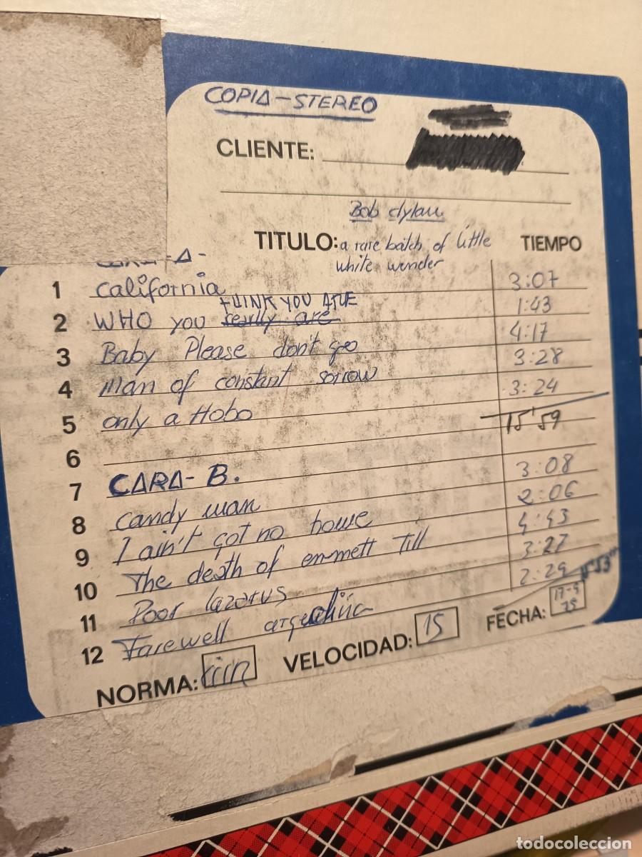 Discos de vinilo: MASTER BOBINA MAGNETOFONICA ,BOB DYLAN 1977 - Foto 2
