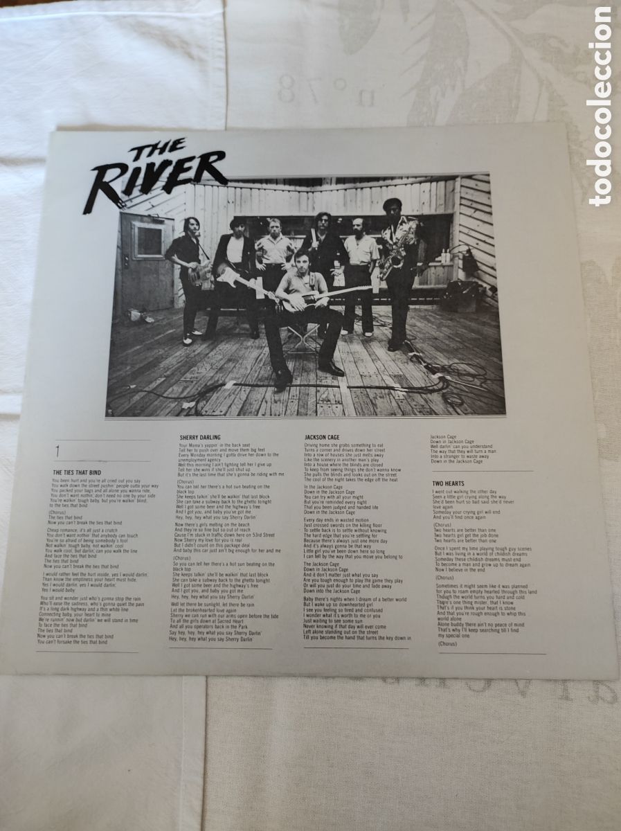 Discos de vinilo: BRUCE SPRINGSTEEN - THE RIVER - Foto 3