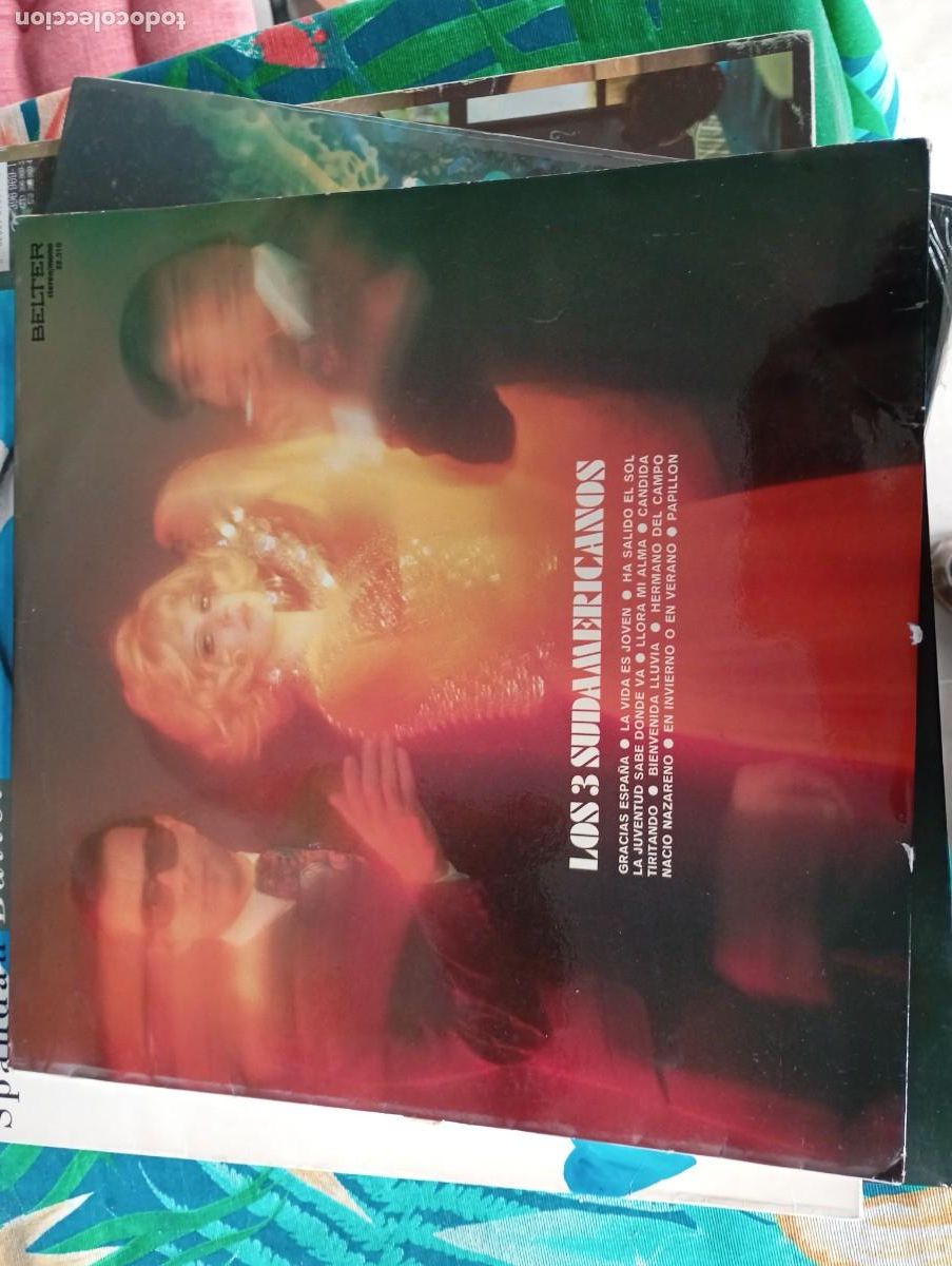 Discos de vinilo: LP 3 SUDAMERICANOS 1971 - Foto 1