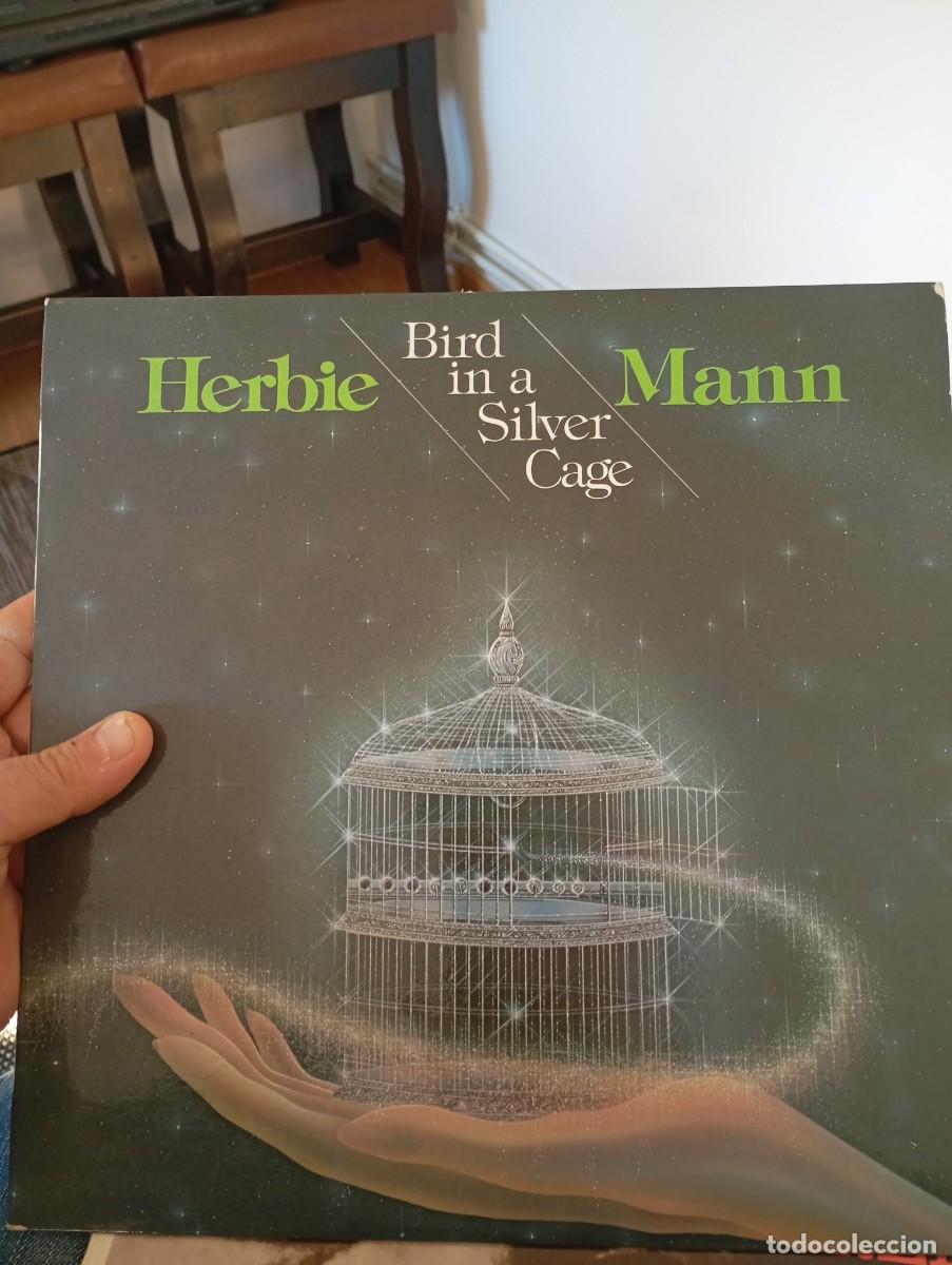 Discos de vinilo: LP HERBIE MANN BIRD IN A SILVER CAGE - Foto 1