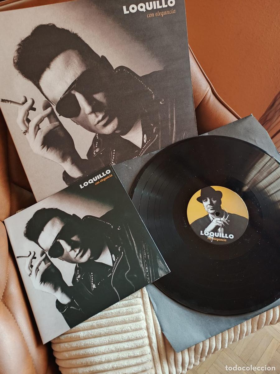 Discos de vinilo: LOQUILLO - CON ELEGANCIA - LP - Con libreto - Foto 1