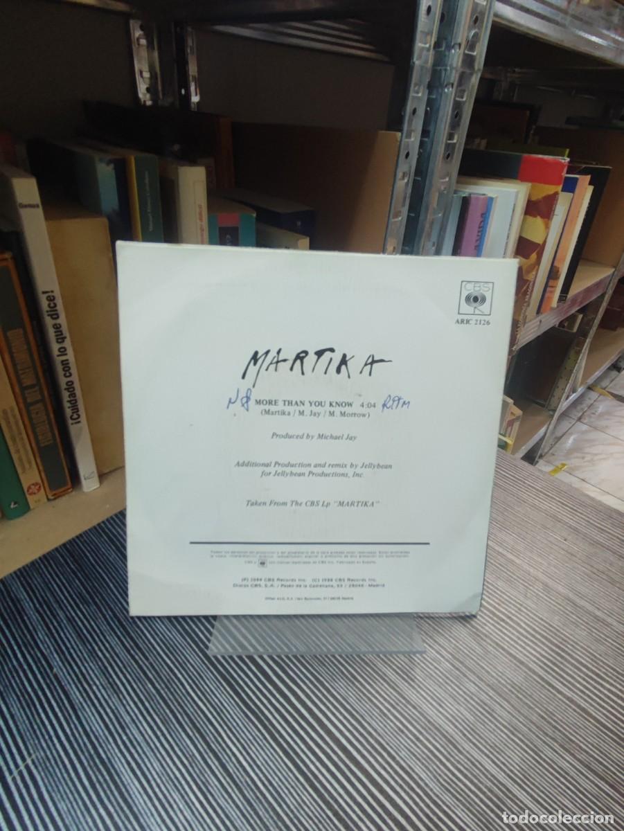 Discos de vinilo: Martika &ndash; More Than You Know - Foto 2