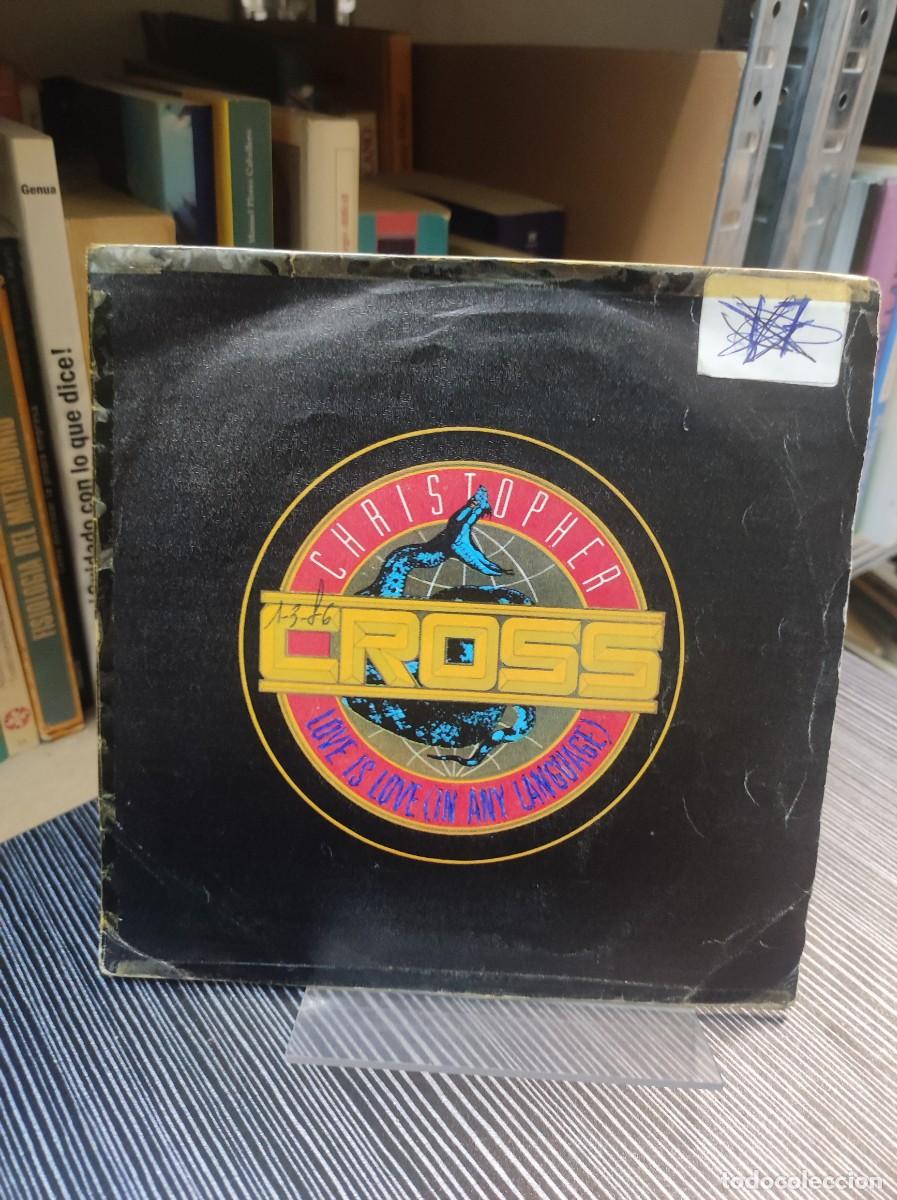 Discos de vinilo: Christopher Cross &ndash; Love Is Love (In Any Language) - Foto 1