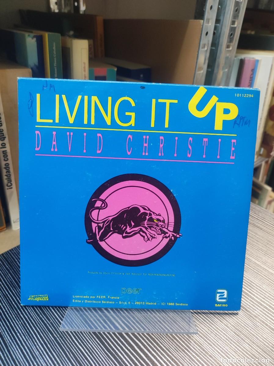 Discos de vinilo: David Christie &ndash; Living It Up - Foto 2