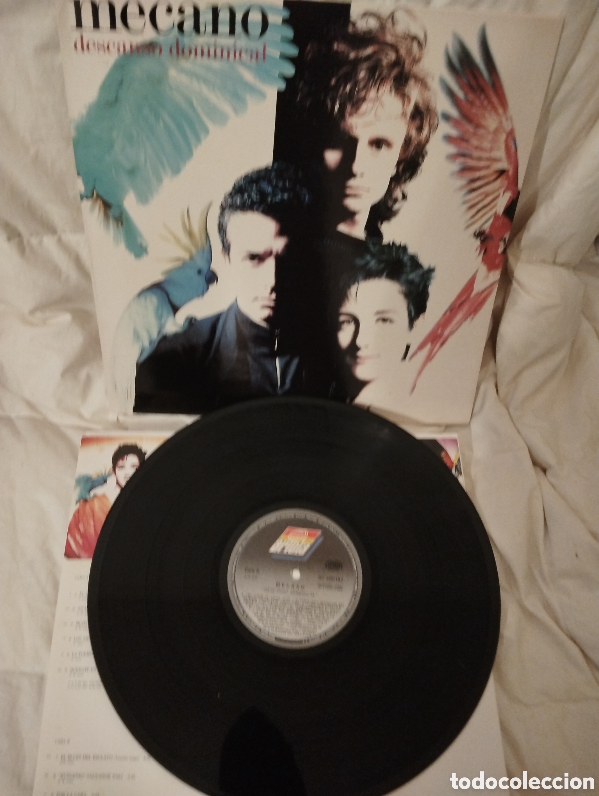 Discos de vinilo: MECANO , DESCANSO DOMINICAL - Foto 3