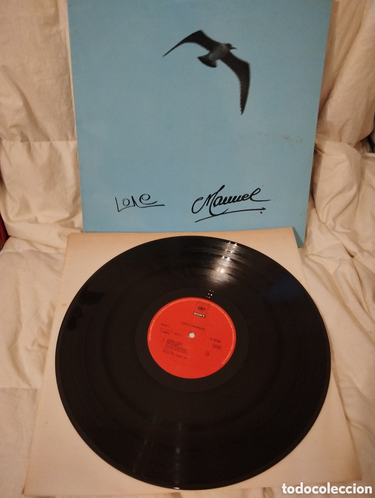 Discos de vinilo: LOLE Y MANUEL CBS. 1977 - Foto 2