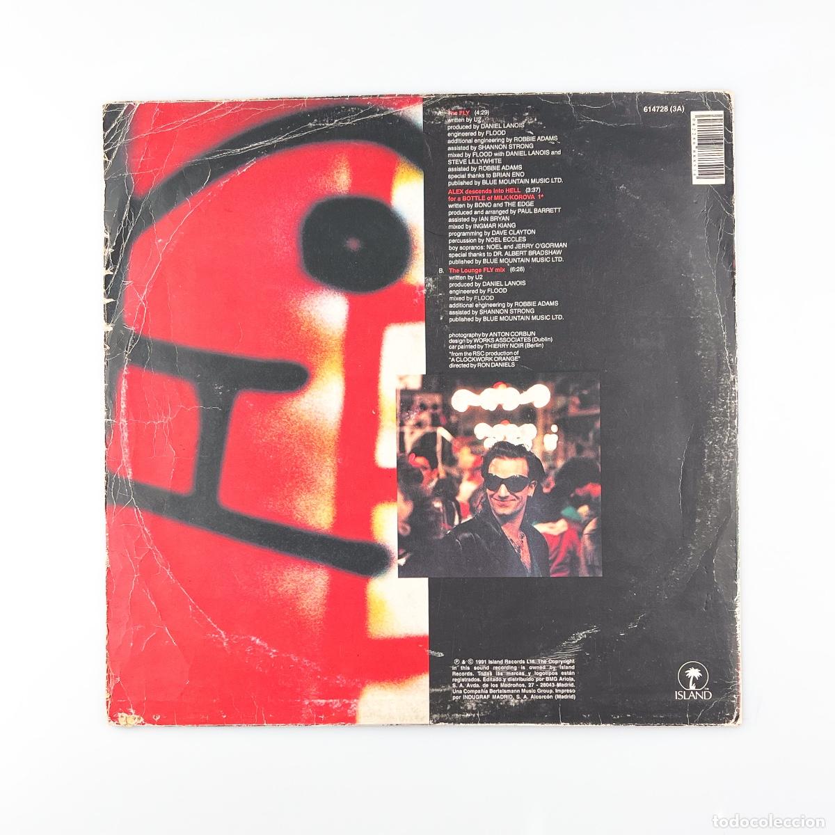 Discos de vinilo: MAXI LP. U2. The Fly (G+/G+) - Foto 2