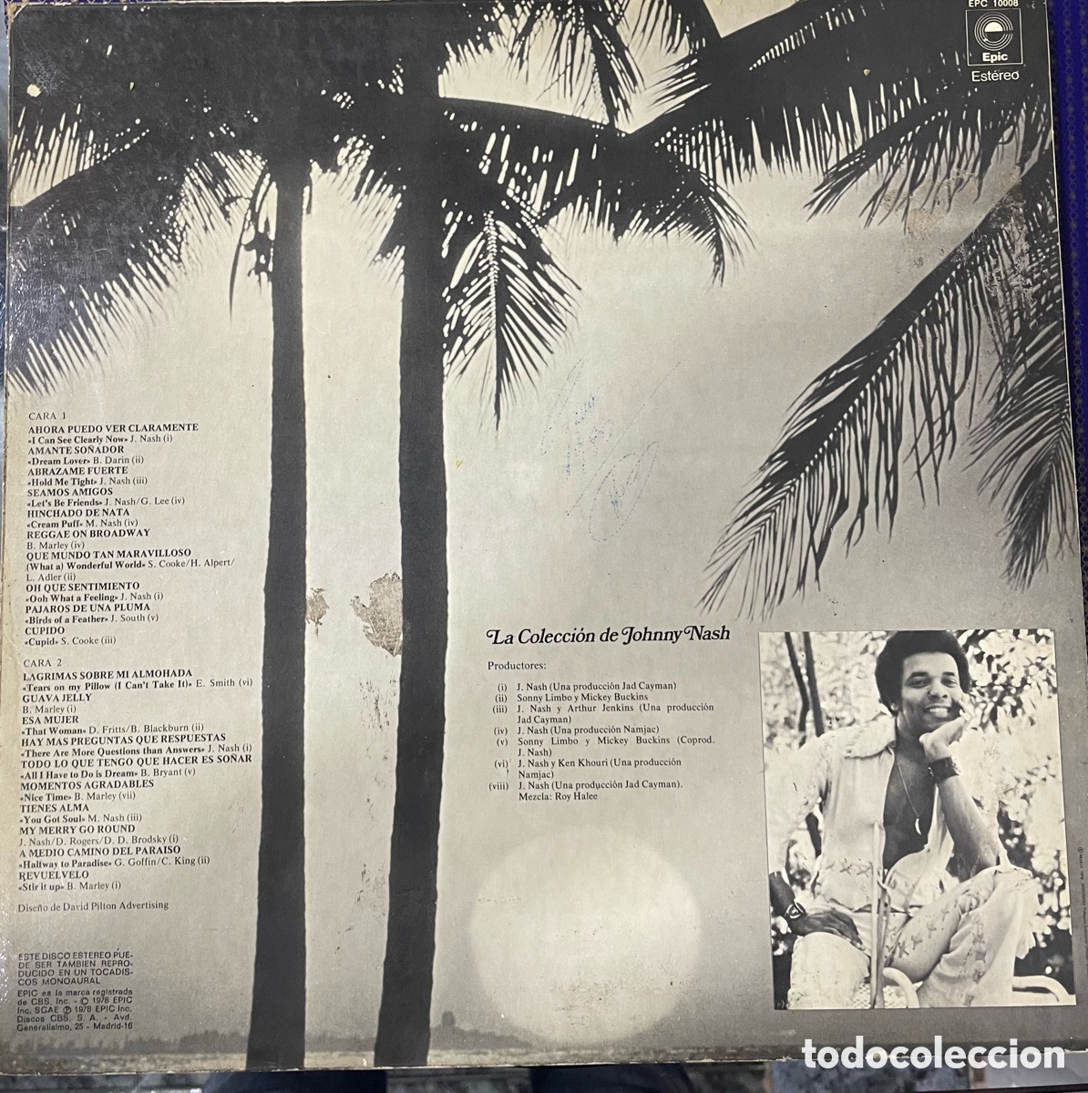 Discos de vinilo: La Coleccion de Johnny Nash - Foto 2