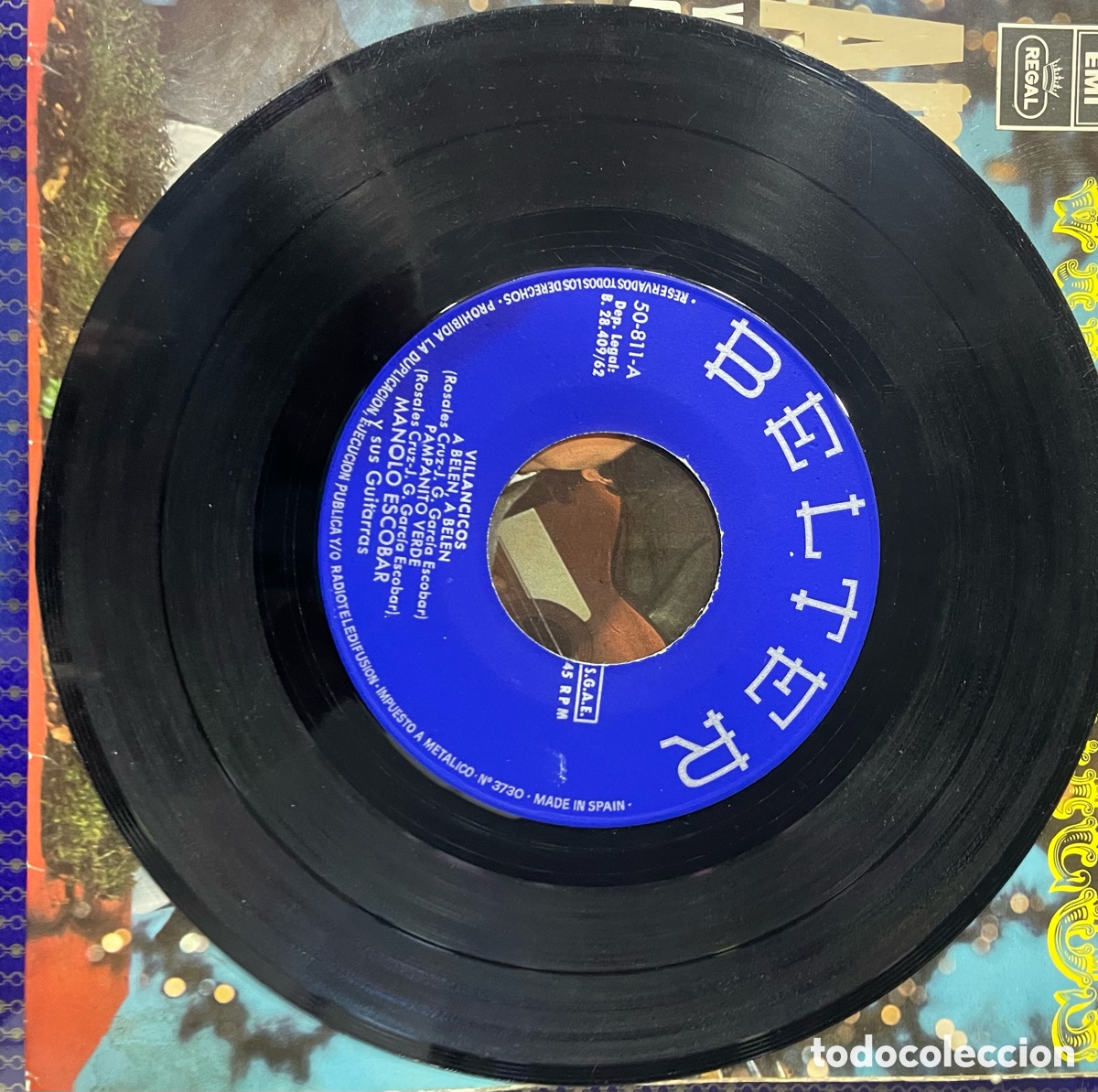 Discos de vinilo: Villancicos Los Amaya - Foto 3
