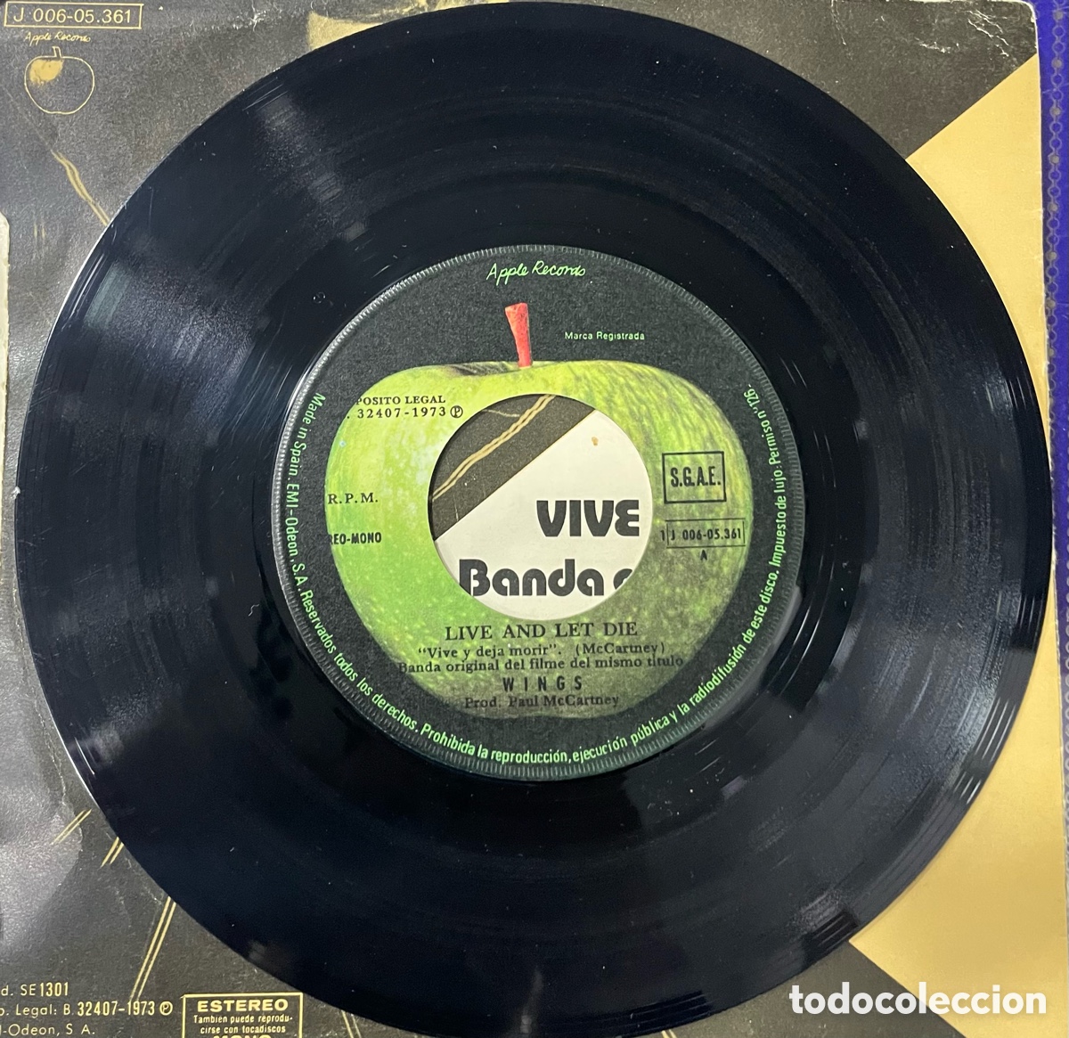 Discos de vinilo: Wing Vive y deja morir - Foto 3