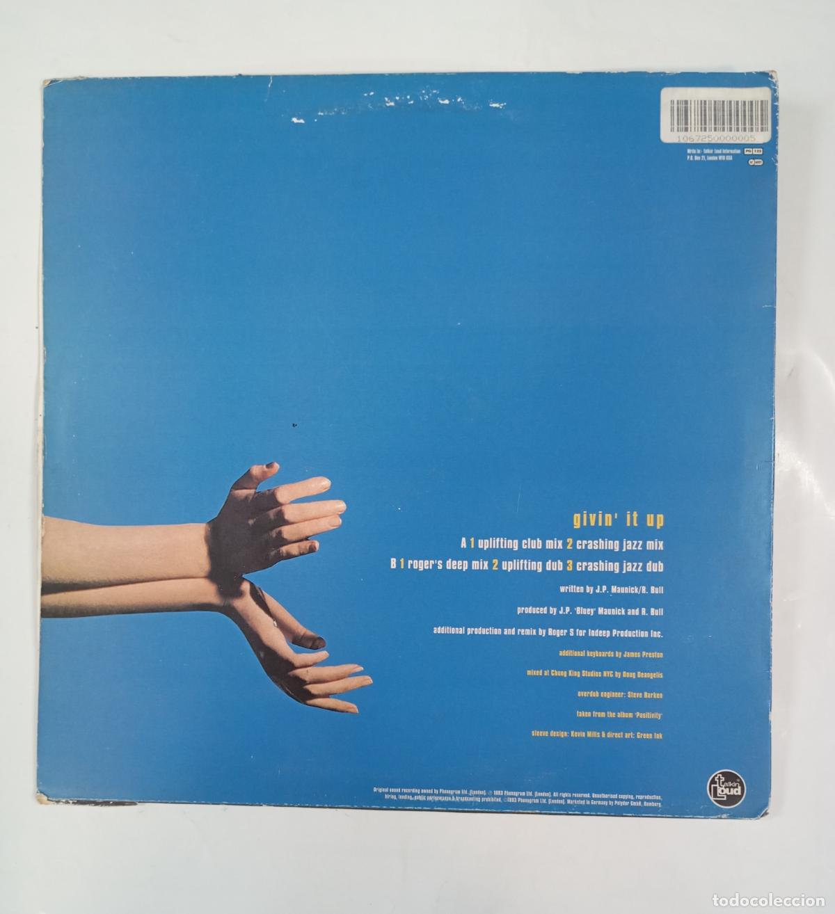 Discos de vinilo: GIVIN IT UP. INCOGNITO. MAXI-SINGLE. TDKDA44 - Foto 2