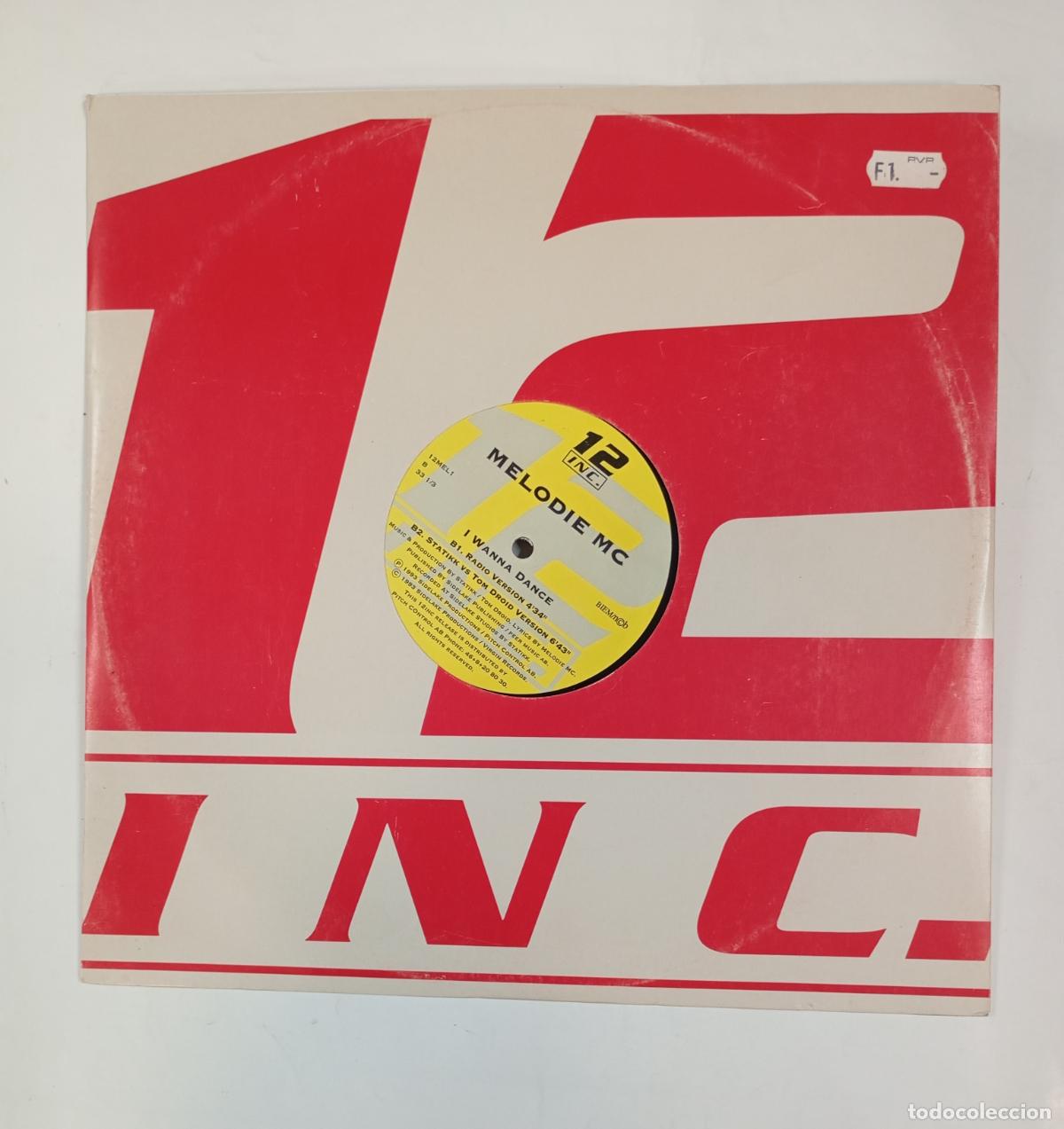 Discos de vinilo: I WANNA DANCE. X-10 DED VERSION. MAXI-SINGLE. TDKDA44 - Foto 2
