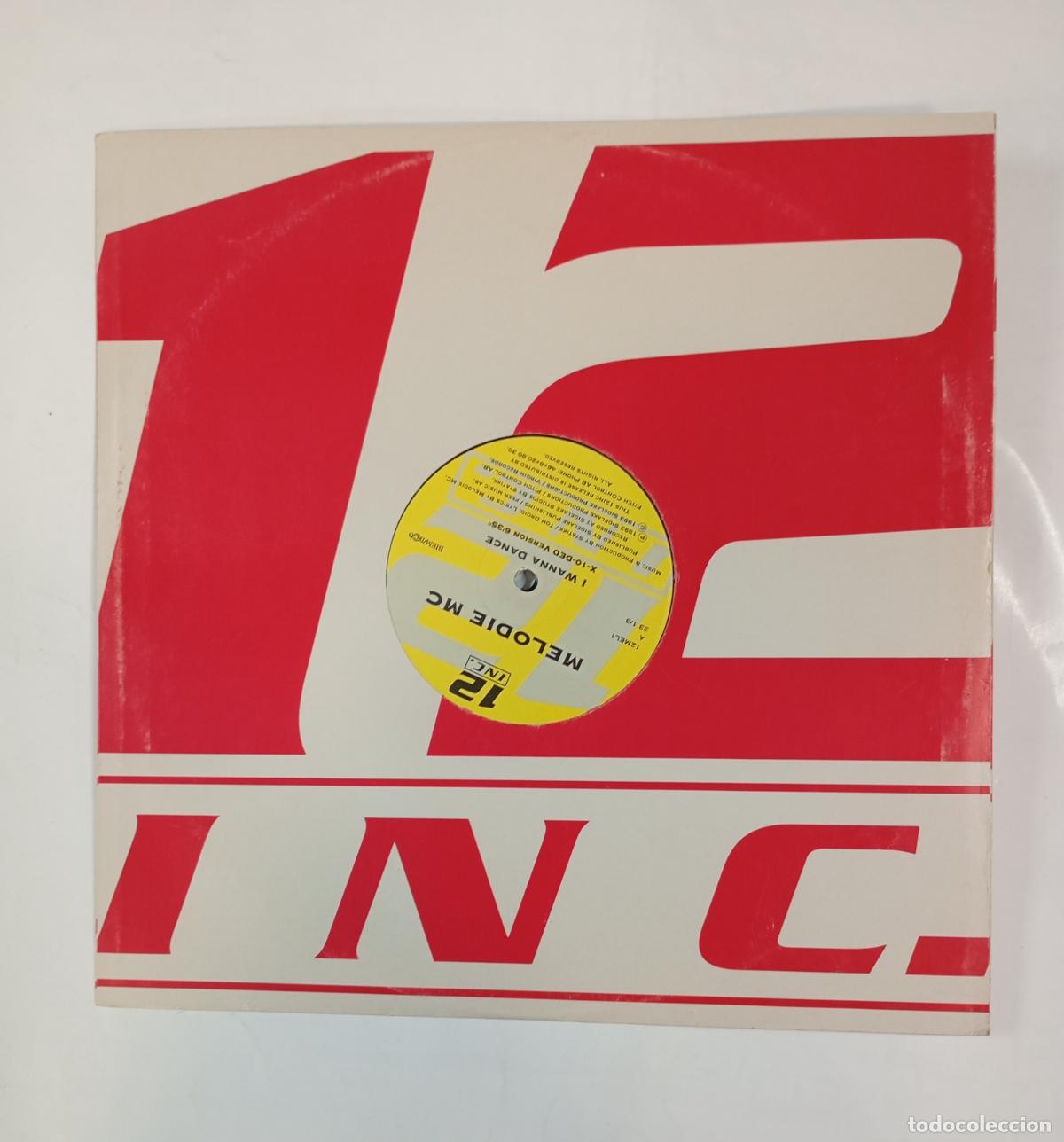 Discos de vinilo: I WANNA DANCE. X-10 DED VERSION. MAXI-SINGLE. TDKDA44 - Foto 1