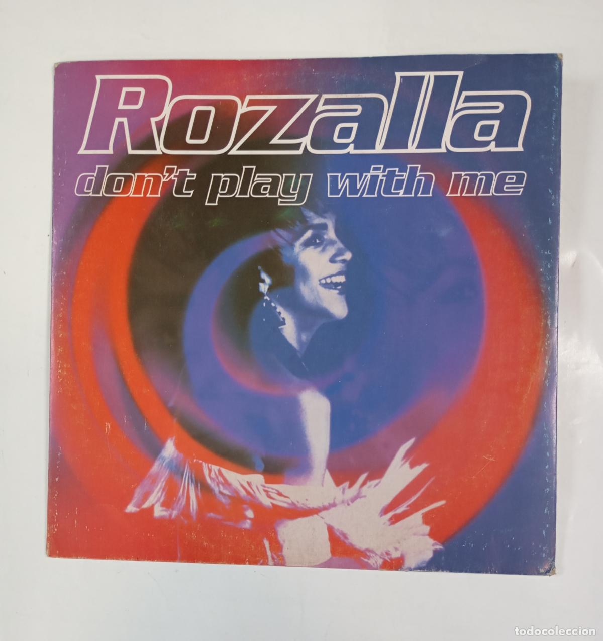 Discos de vinilo: ROZALLA. DONT PLAY WITH ME. MAXI-SINGLE. TDKDA44 - Foto 1