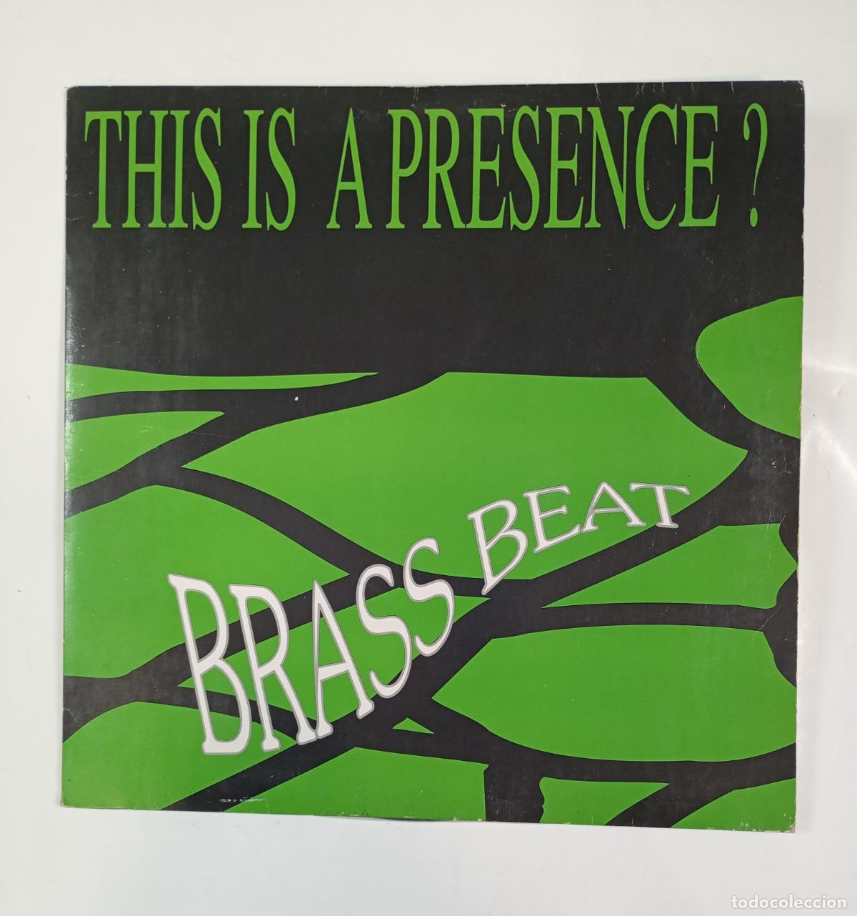 Discos de vinilo: THIS IS A PRESENCE. BRASS BEAT. MAXI-SINGLE. TDKDA44 - Foto 1