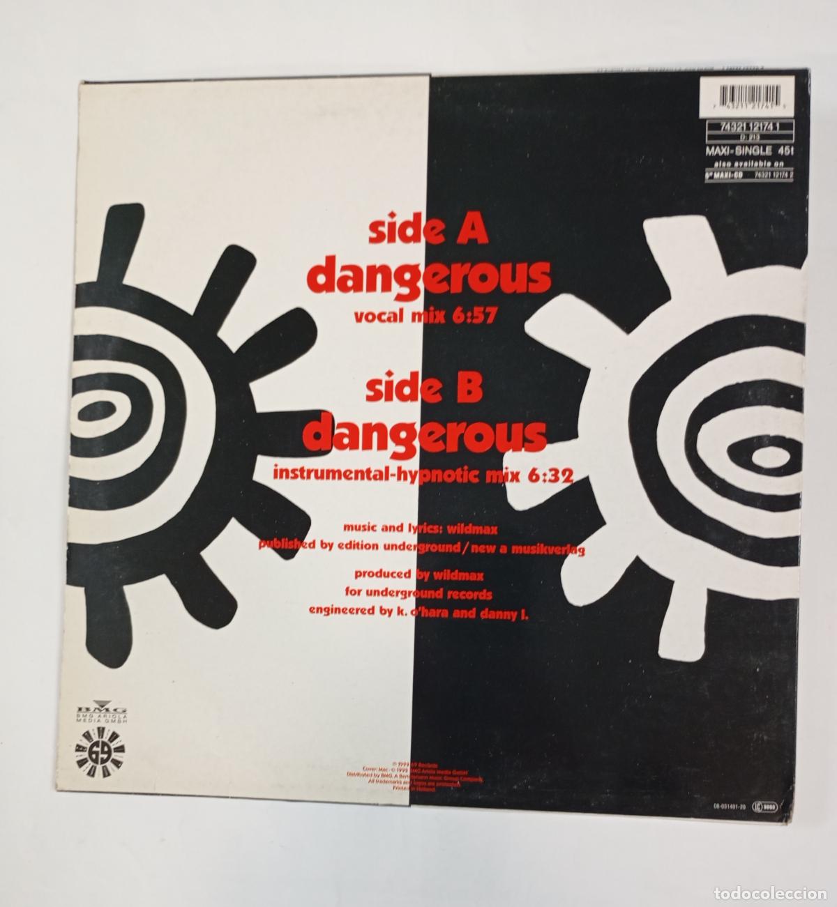 Discos de vinilo: THE YA YAS. DANGEROUS. MAXI-SINGLE. TDKDA44 - Foto 2
