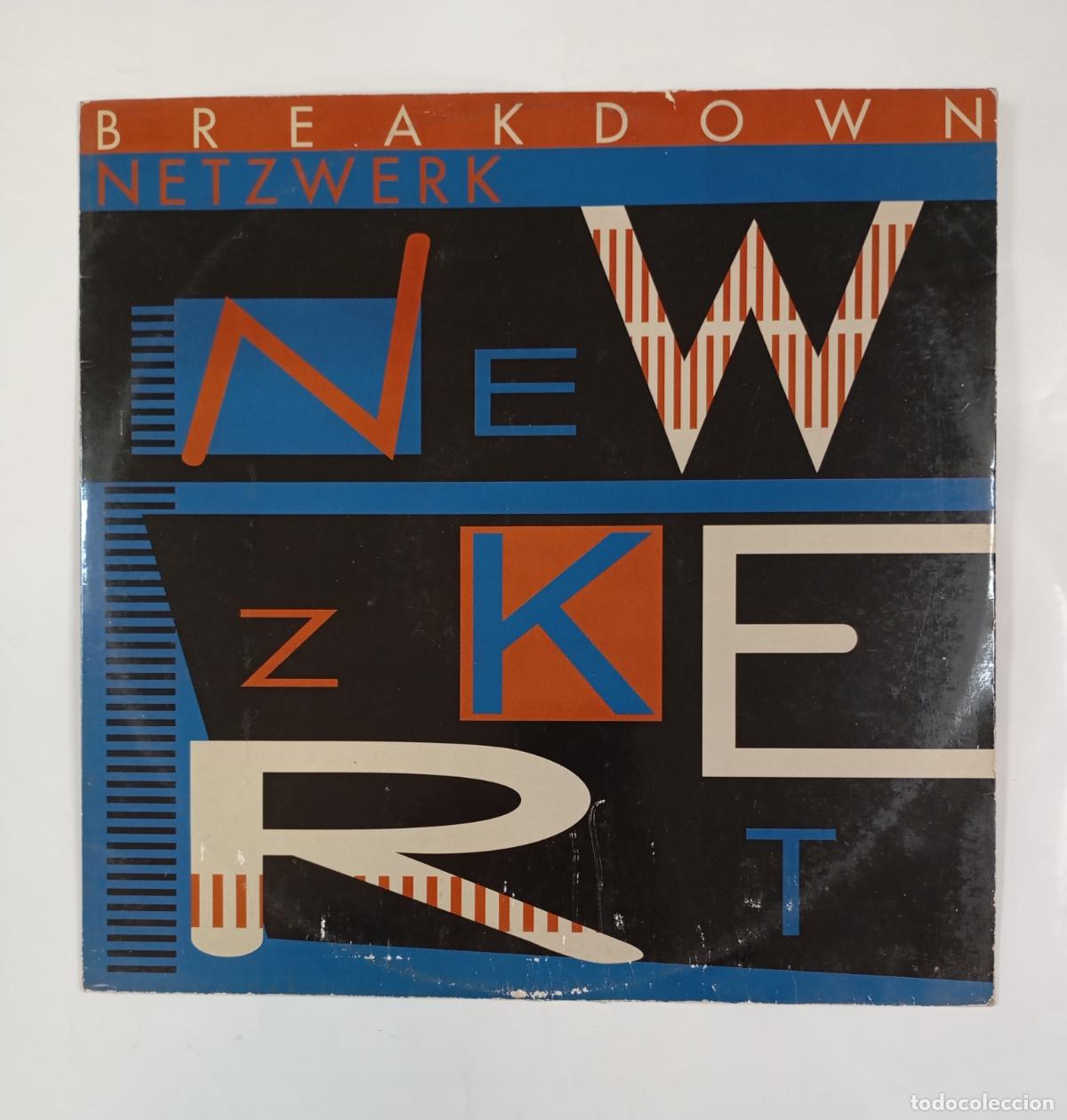 Discos de vinilo: NETZWERK. BREAKDOWN. MAXI-SINGLE. TDKDA47 - Foto 1