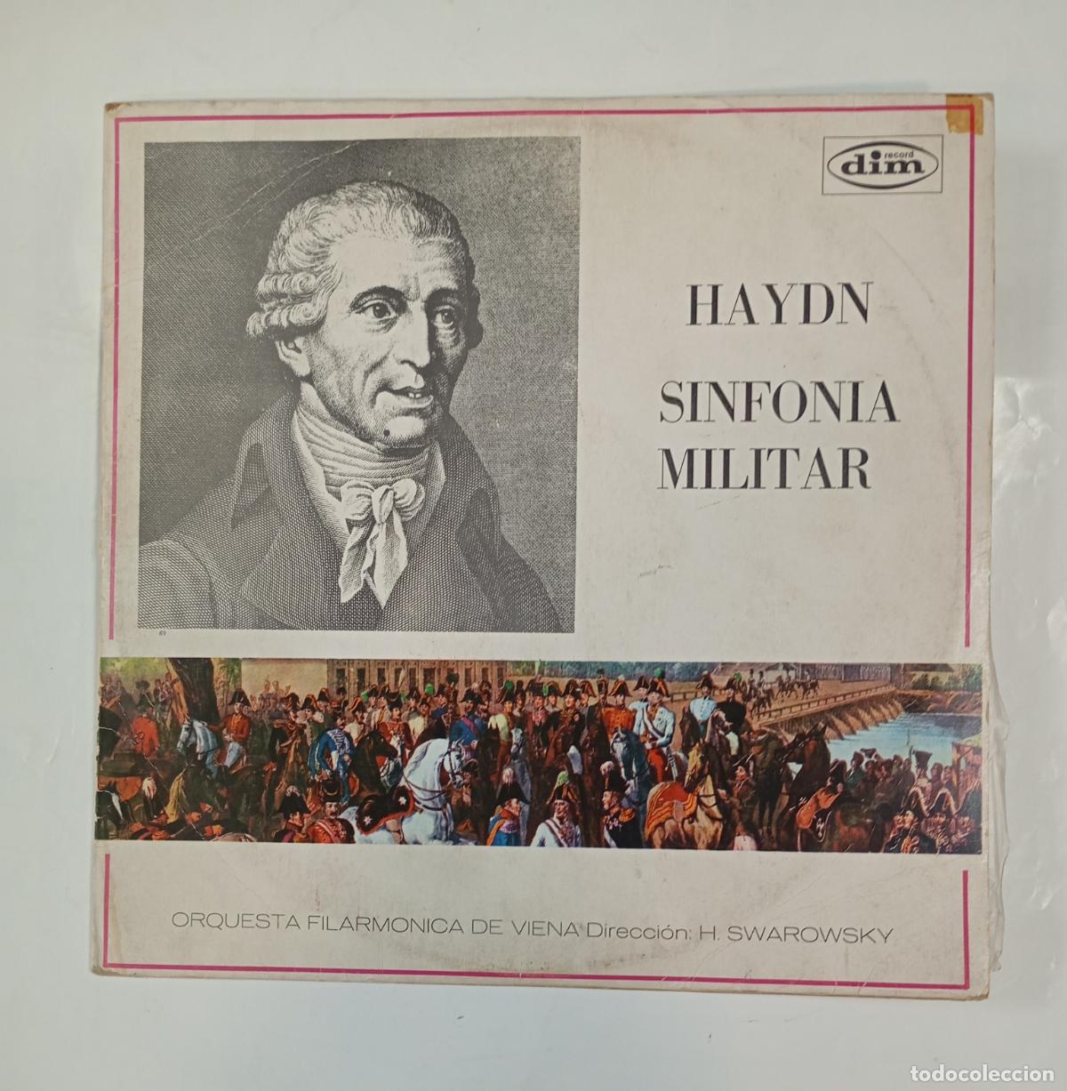 Discos de vinilo: HAYDN. SINFON&Iacute;A MILITAR. ORQUESTA FILARM&Oacute;NICA DE VIENA. H. SWAROWSKY. LP. TDKDA47