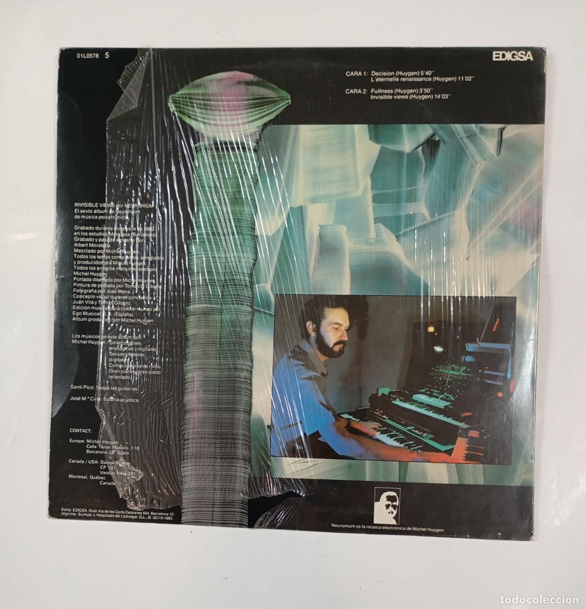 Discos de vinilo: Neuronium - Invisible Views. MAXI-SINGLE. TDKLP15 - Foto 2