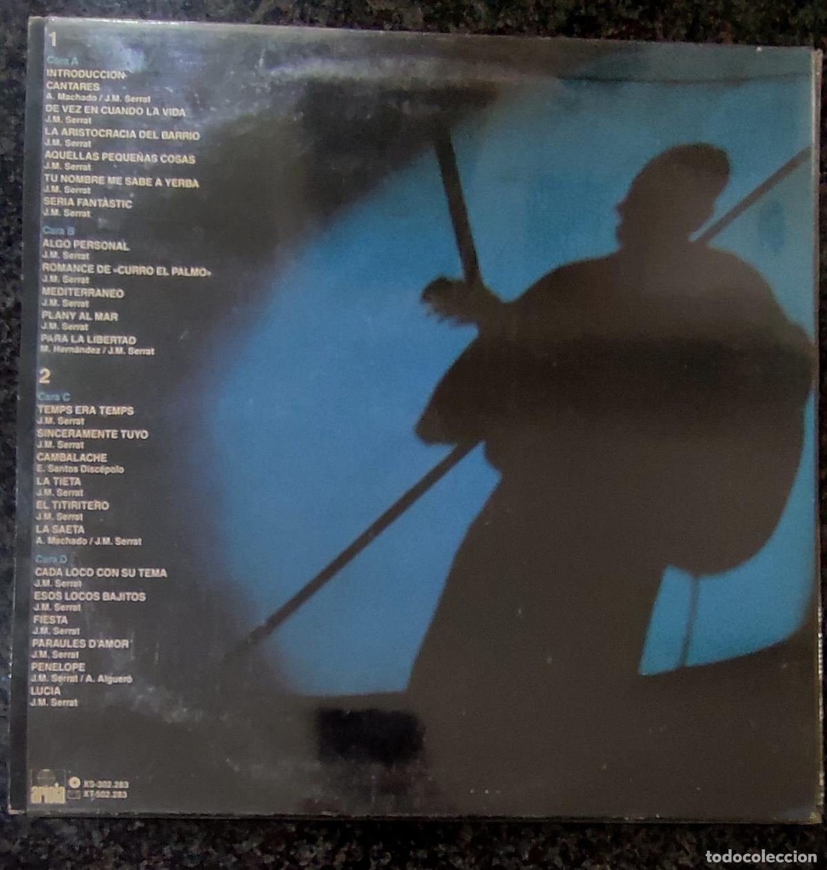 Discos de vinilo: En Directo - Serrat - Foto 2