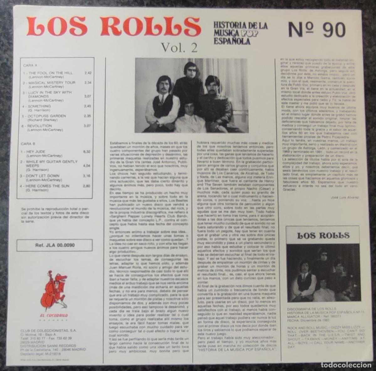 Discos de vinilo: Vol.2 - Beatles otra vez - Los Rolls - Foto 2
