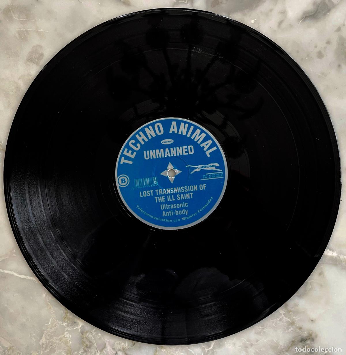 Discos de vinilo: UNMANNED, INTERCRANIAL. MAXISINGLE 4 TEMAS - Foto 2
