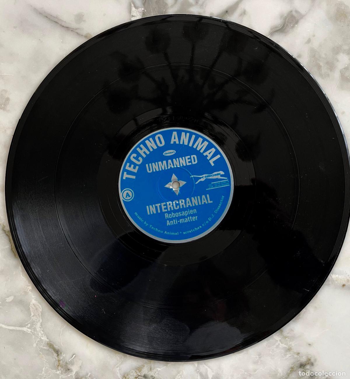Discos de vinilo: UNMANNED, INTERCRANIAL. MAXISINGLE 4 TEMAS - Foto 1