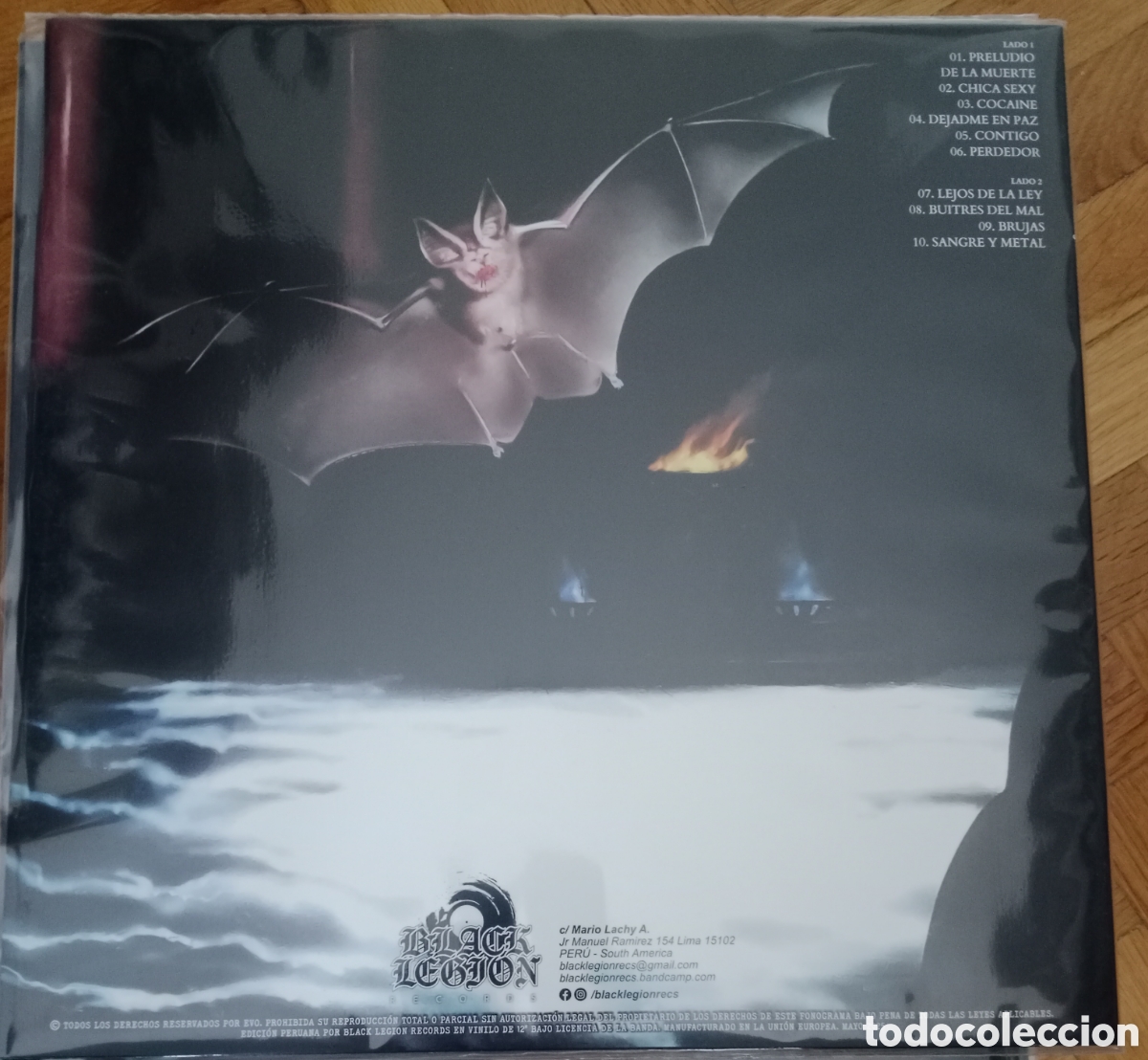 Discos de vinilo: EVO - Duraci&oacute;n de lo eterno Lp - Foto 2