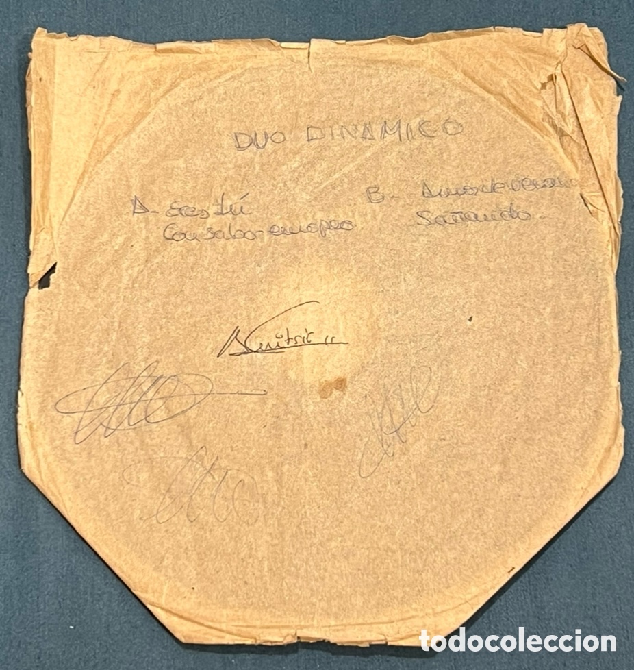 Discos de vinilo: Disco Vinilo Single. D&uacute;o Din&aacute;mico. &ldquo;Eres t&uacute;&rdquo;. 1963. - Foto 1