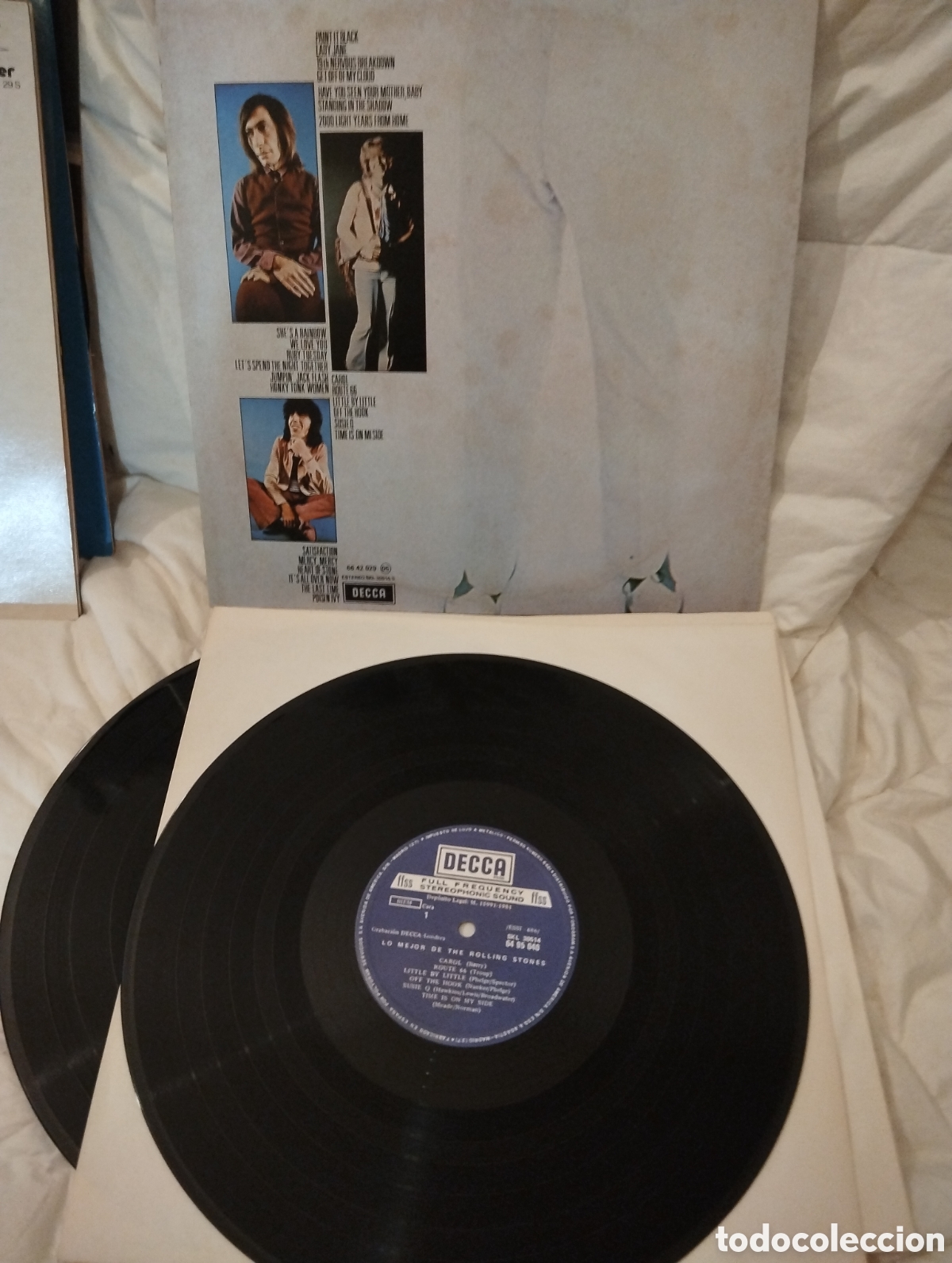 Discos de vinilo: LO MEJOR DE ROLLING STONES SPAIN 1981 - Foto 2