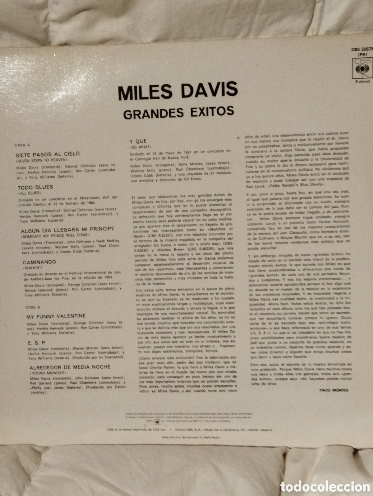 Discos de vinilo: Miles Davis Greatest Hits - Miles Davis - Foto 3